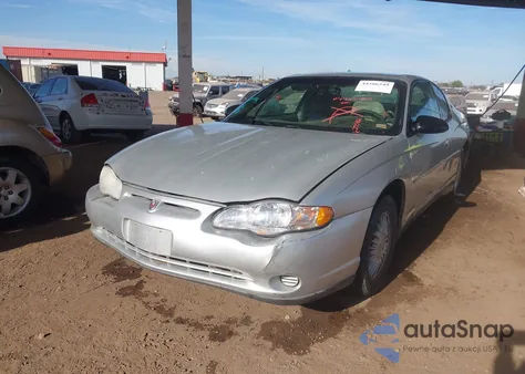 2000 Chevrolet Monte Carlo Ls z USA, uszkodzony, nr VIN 2G1WW12E0Y9275482